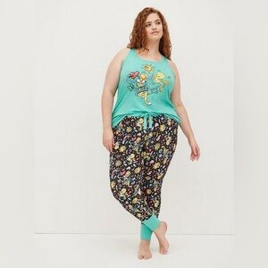 Torrid Looney Tunes Sleep Set with Cartoon Print